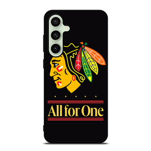 CHICAGO BLACKHAWKS ALL FOR ONE Samsung Galaxy S24 FE Case Cover