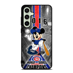 CHICAGO CUBS MICKEY MOUSE Samsung Galaxy S24 FE Case Cover