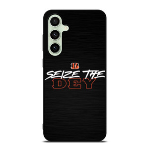 CINCINNATI BENGALS LOGO FOOTBALL TEAM SEIZE THE DEY Samsung Galaxy S24 FE Case Cover CINCINNATI BENGALS LOGO FOOTBALL TEAM SEIZE THE DEY Samsung Galaxy S24 FE Case Cover
