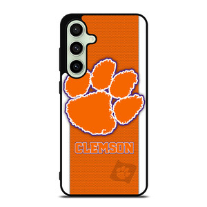 CLEMSON TIGERS NFL SYMBOL Samsung Galaxy S24 FE Case Cover