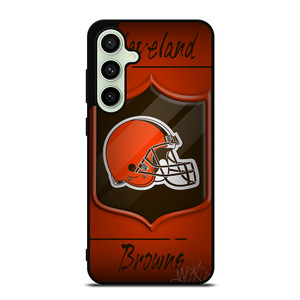 CLEVELAND BROWNS HELMET LOGO Samsung Galaxy S24 FE Case Cover