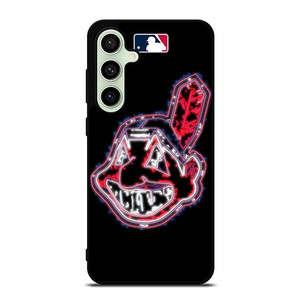 CLEVELAND INDIANS LOGO MLB Samsung Galaxy S24 FE Case Cover CLEVELAND INDIANS LOGO MLB Samsung Galaxy S24 FE Case Cover
