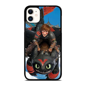 HICCUP AND TOOTHLESS TRAIN YOUR DRAGON iPhone 11 Case Cover