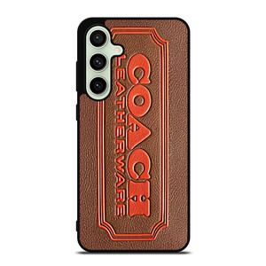 COACH LEATHERWARE EMBOSS Samsung Galaxy S24 FE Case Cover COACH LEATHERWARE EMBOSS Samsung Galaxy S24 FE Case Cover