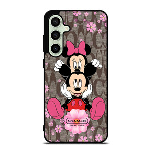COACH MICKEY and MINNIE MOUSE Samsung Galaxy S24 FE Case Cover