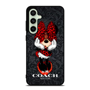 COACH MINNIE MOUSE CARTOON Samsung Galaxy S24 FE Case Cover