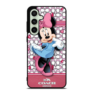 COACH MINNIE MOUSE PINK PATTERN Samsung Galaxy S24 FE Case Cover COACH MINNIE MOUSE PINK PATTERN Samsung Galaxy S24 FE Case Cover