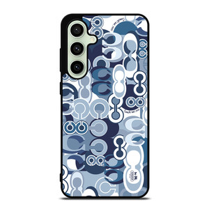 COACH NEW YORK BLUE Samsung Galaxy S24 FE Case Cover