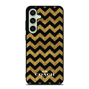 COACH NEW YORK GOLD ZIG ZAG Samsung Galaxy S24 FE Case Cover COACH NEW YORK GOLD ZIG ZAG Samsung Galaxy S24 FE Case Cover