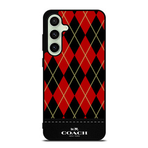COACH NEW YORK HARLEY QUINN PATTERN Samsung Galaxy S24 FE Case Cover