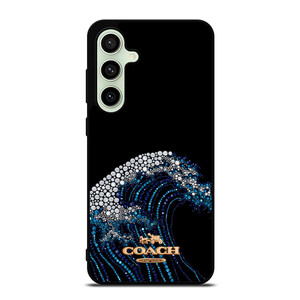 COACH NEW YORK LOGO DIAMOND WAVE Samsung Galaxy S24 FE Case Cover COACH NEW YORK LOGO DIAMOND WAVE Samsung Galaxy S24 FE Case Cover