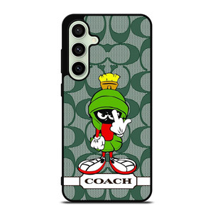 COACH NEW YORK LOGO MARVIN THE MARTIAN Samsung Galaxy S24 FE Case Cover