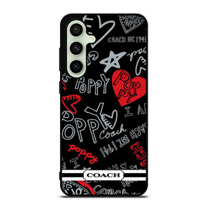 COACH NEW YORK POPPY Samsung Galaxy S24 FE Case Cover COACH NEW YORK POPPY Samsung Galaxy S24 FE Case Cover