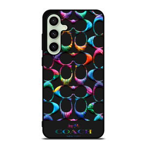 COACH NEW YORK RAINBOW 2 Samsung Galaxy S24 FE Case Cover COACH NEW YORK RAINBOW 2 Samsung Galaxy S24 FE Case Cover