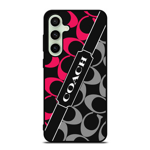 COACH NEW YORK RED WHITE Samsung Galaxy S24 FE Case Cover COACH NEW YORK RED WHITE Samsung Galaxy S24 FE Case Cover