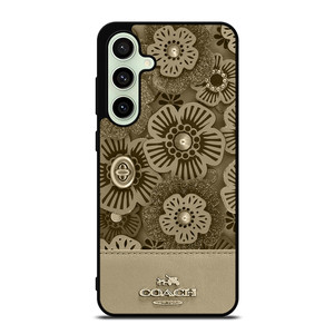 COACH NEW YORK TEA ROSE 2 Samsung Galaxy S24 FE Case Cover