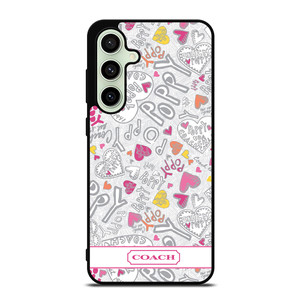 COACH POPPY COLOR Samsung Galaxy S24 FE Case Cover COACH POPPY COLOR Samsung Galaxy S24 FE Case Cover