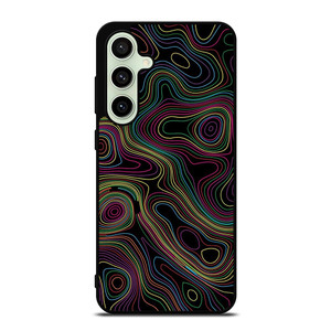 COLORFUL ABSTRACT LINES Samsung Galaxy S24 FE Case Cover COLORFUL ABSTRACT LINES Samsung Galaxy S24 FE Case Cover