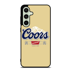 COORS BEER BANQUET LOGO Samsung Galaxy S24 FE Case Cover COORS BEER BANQUET LOGO Samsung Galaxy S24 FE Case Cover