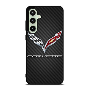 CORVETTE CARBON EMBLEM Samsung Galaxy S24 FE Case Cover CORVETTE CARBON EMBLEM Samsung Galaxy S24 FE Case Cover