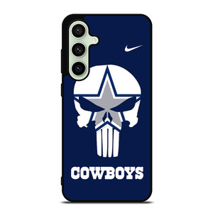 DALLAS COWBOYS NIKE THE PUNISHER Samsung Galaxy S24 FE Case Cover DALLAS COWBOYS NIKE THE PUNISHER Samsung Galaxy S24 FE Case Cover