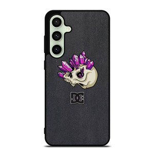 DC SHOES LOGO EMERALD SKULL Samsung Galaxy S24 FE Case Cover DC SHOES LOGO EMERALD SKULL Samsung Galaxy S24 FE Case Cover
