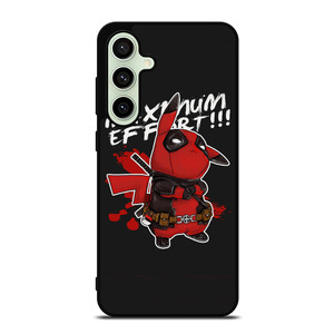 DEADPOOL POKEMON PIKACHU ART Samsung Galaxy S24 FE Case Cover DEADPOOL POKEMON PIKACHU ART Samsung Galaxy S24 FE Case Cover