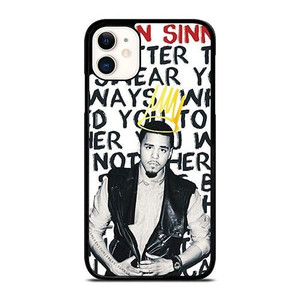 J COLE BORN SINNER QUOTES iPhone 11 Case Cover J COLE BORN SINNER QUOTES iPhone 11 Case Cover