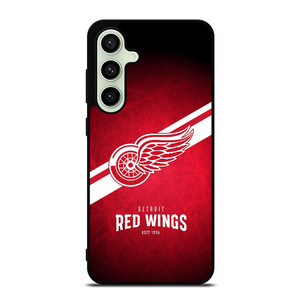 DETROIT RED WINGS NHL TEAM LOGO Samsung Galaxy S24 FE Case Cover