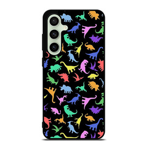 DINOSAUR COLORFUL PATTERN Samsung Galaxy S24 FE Case Cover DINOSAUR COLORFUL PATTERN Samsung Galaxy S24 FE Case Cover