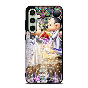 DISNEY MICKEY AND MINI MOUSE Wedding Samsung Galaxy S24 FE Case Cover DISNEY MICKEY AND MINI MOUSE Wedding Samsung Galaxy S24 FE Case Cover