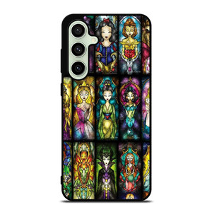 DISNEY PRINCESS STAINED GLASS Samsung Galaxy S24 FE Case Cover DISNEY PRINCESS STAINED GLASS Samsung Galaxy S24 FE Case Cover
