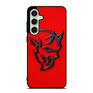 DODGE DEMON LOGO RED Samsung Galaxy S24 FE Case Cover
