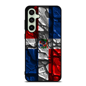 DOMINICAN REPUBLIC FLAG Samsung Galaxy S24 FE Case Cover DOMINICAN REPUBLIC FLAG Samsung Galaxy S24 FE Case Cover