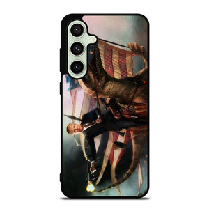 DONALD TRUMP AMERICAN RAPTOR Samsung Galaxy S24 FE Case Cover DONALD TRUMP AMERICAN RAPTOR Samsung Galaxy S24 FE Case Cover