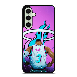 DWYANE WADE 3 MIAMI HEAT Samsung Galaxy S24 FE Case Cover DWYANE WADE 3 MIAMI HEAT Samsung Galaxy S24 FE Case Cover