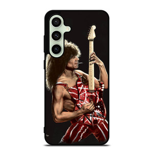 EDDIE VAN HALEN AND GUITAR Samsung Galaxy S24 FE Case Cover