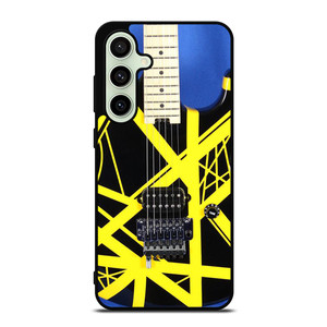 EDDIE VAN HALEN GUITAR YELLOW Samsung Galaxy S24 FE Case Cover