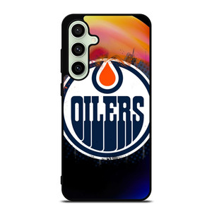 EDMONTON OILERS FIRE LOGO Samsung Galaxy S24 FE Case Cover EDMONTON OILERS FIRE LOGO Samsung Galaxy S24 FE Case Cover