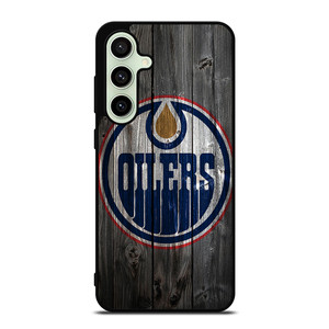 EDMONTON OILERS WOODEN LOGO Samsung Galaxy S24 FE Case Cover EDMONTON OILERS WOODEN LOGO Samsung Galaxy S24 FE Case Cover