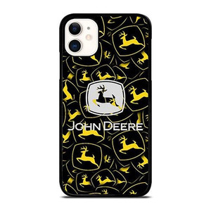 JOHN DEERE LOGO PATTERN iPhone 11 Case Cover JOHN DEERE LOGO PATTERN iPhone 11 Case Cover