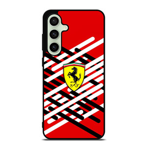 FERRARI RED LOGO NEW Samsung Galaxy S24 FE Case Cover FERRARI RED LOGO NEW Samsung Galaxy S24 FE Case Cover