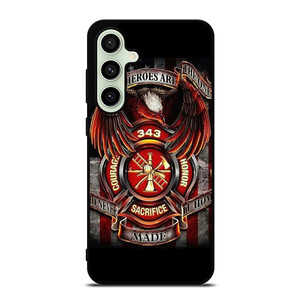 FIREFIGHTER FIREMAN HEROES Samsung Galaxy S24 FE Case Cover