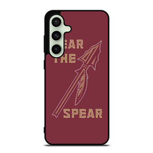 FLORIDA STATES UNIVERSITY FSU SEMINOLES LOGO FEAR THE SPEAR Samsung Galaxy S24 FE Case Cover