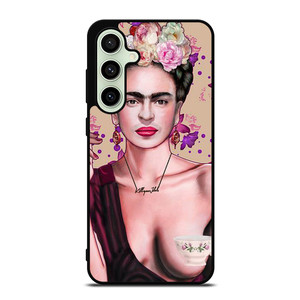 FRIDA KAHLO ART FACE Samsung Galaxy S24 FE Case Cover FRIDA KAHLO ART FACE Samsung Galaxy S24 FE Case Cover