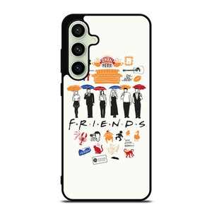 FRIENDS TV SHOW CLIP ART Samsung Galaxy S24 FE Case Cover FRIENDS TV SHOW CLIP ART Samsung Galaxy S24 FE Case Cover