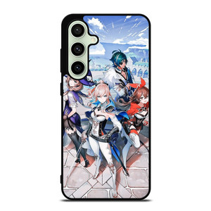 GAME CHARACTERS OF GENSHIN IMPACT Samsung Galaxy S24 FE Case Cover GAME CHARACTERS OF GENSHIN IMPACT Samsung Galaxy S24 FE Case Cover
