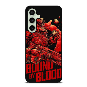 GEARS OF WAR BOUND BY BLOOD Samsung Galaxy S24 FE Case Cover GEARS OF WAR BOUND BY BLOOD Samsung Galaxy S24 FE Case Cover