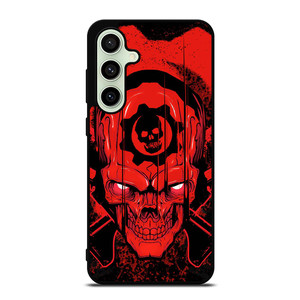 GEARS OF WAR SKULL LOGO 2 Samsung Galaxy S24 FE Case Cover GEARS OF WAR SKULL LOGO 2 Samsung Galaxy S24 FE Case Cover