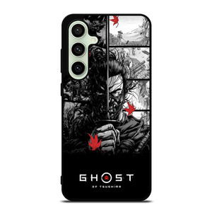 GHOST OF TSUSHIMA LOGO BLACK WHITE Samsung Galaxy S24 FE Case Cover